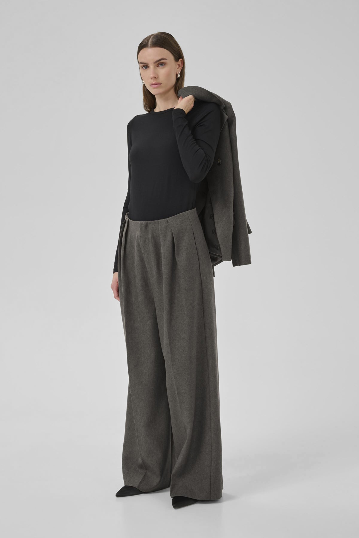 SpaceMW High Wide Pant Dark Shadow