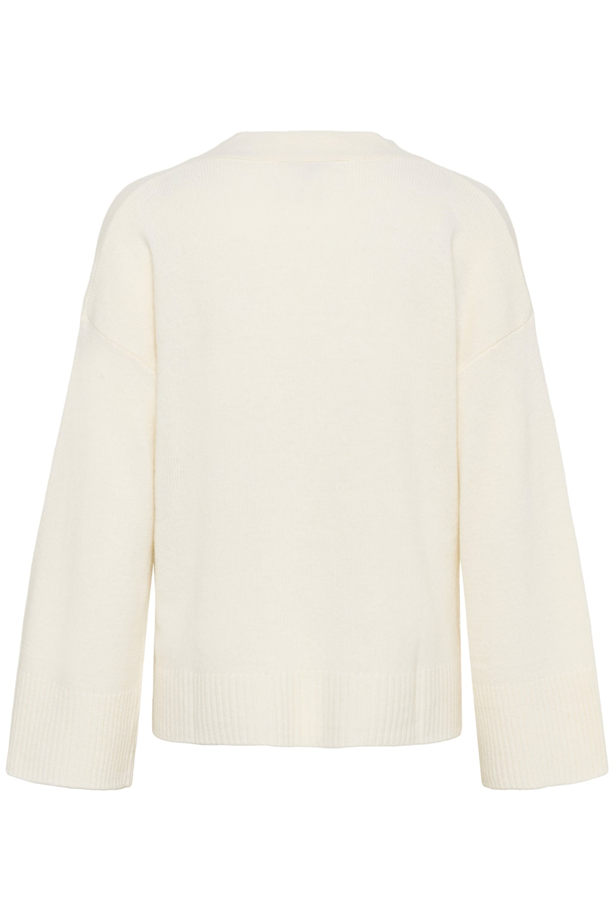 HuxiMW V-Neck Pullover Snow White - 10705282