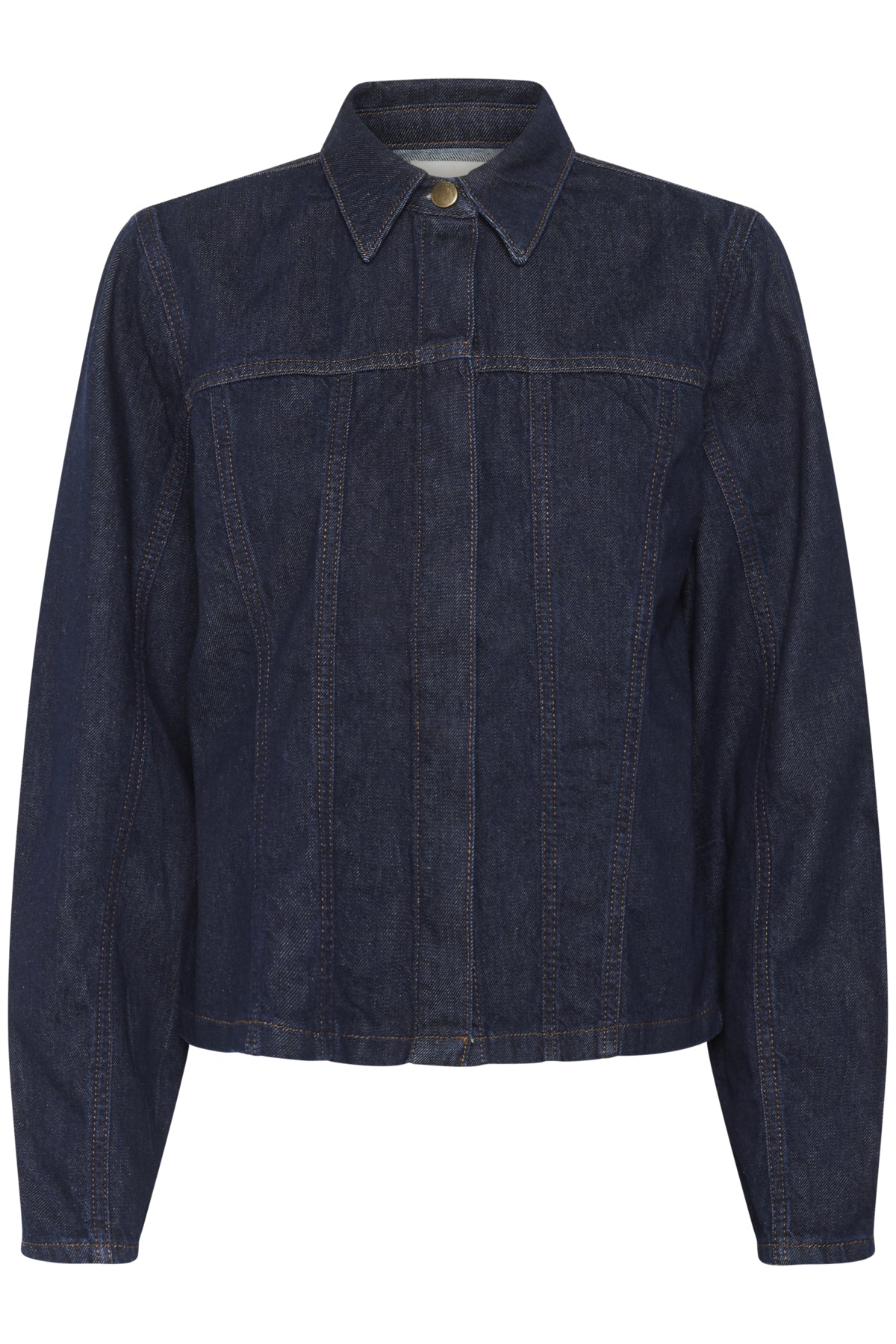 MWFiluca 143 Short Shirt Dark Blue Un-Wash - 10705305