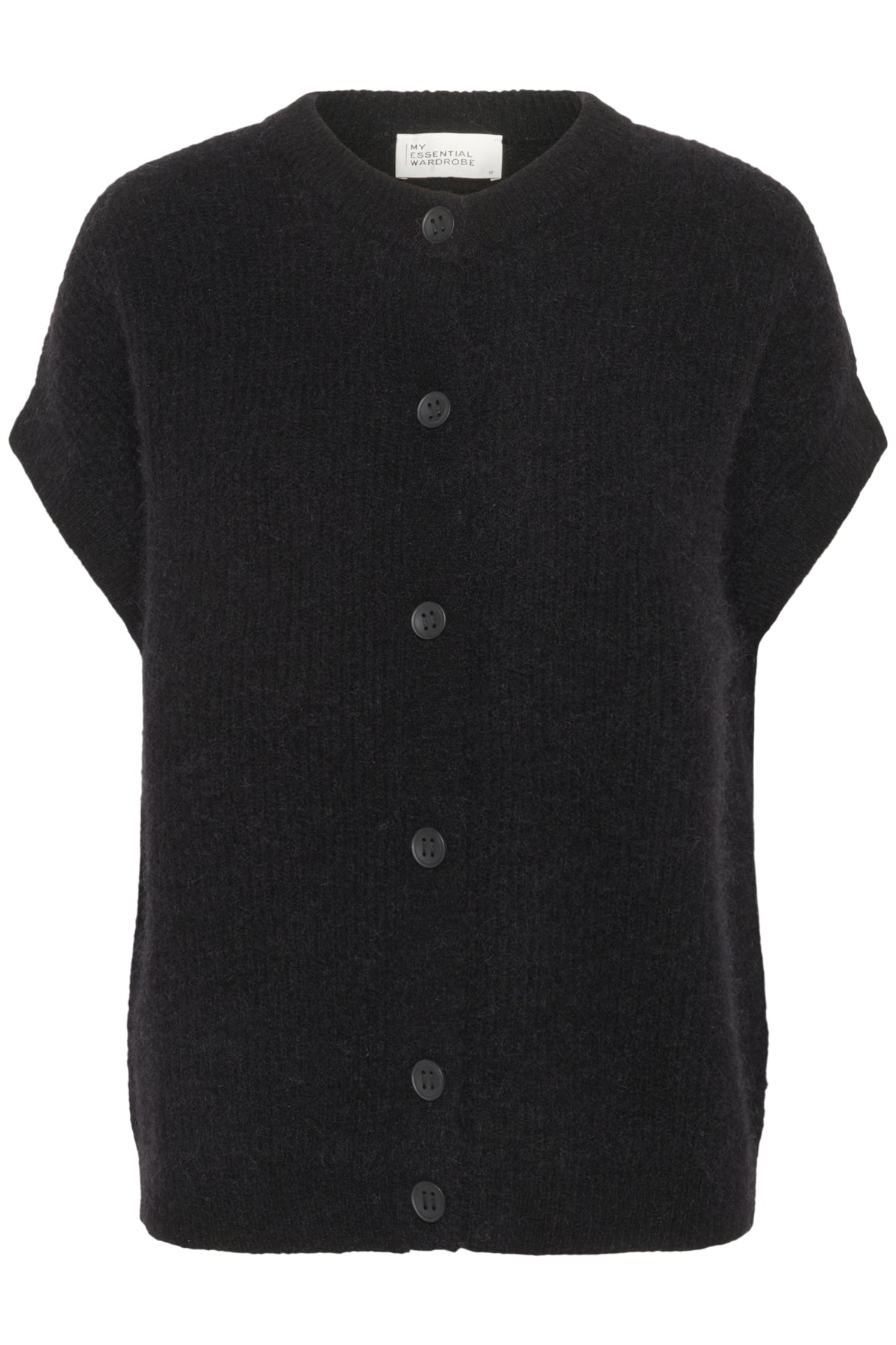 SivaMW OS Knit Cardigan Black - 10705314