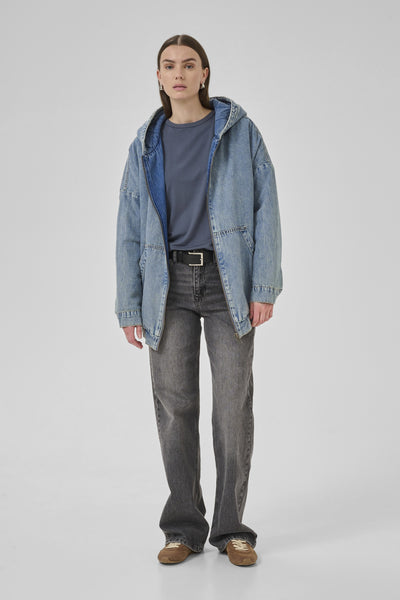MWOzzie 171 OS Jacka Medium Blue Random Wash - 10705320 Thumbnail