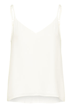 MWSilk Strap Top Snövit - 110602 - 10705328