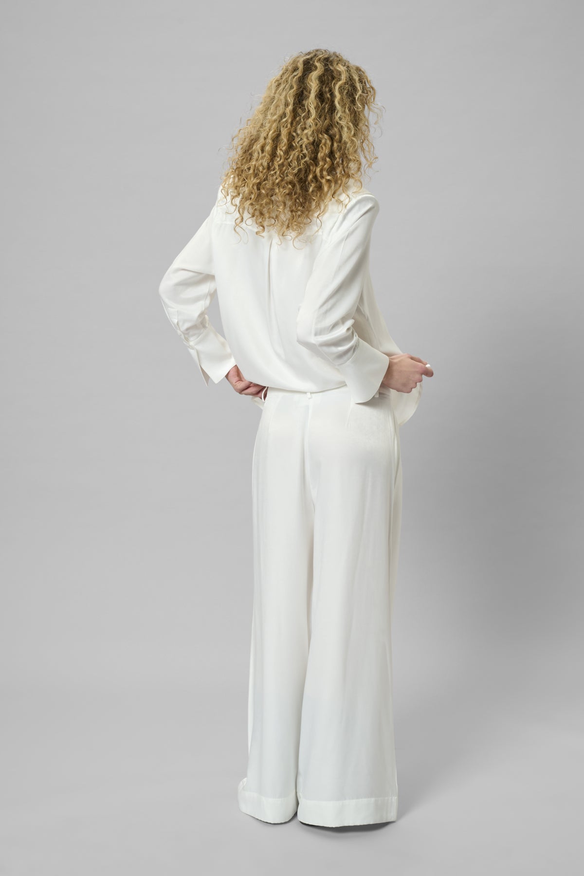 MWEstelle Wide pant Snow White - 110602 - 10705346
