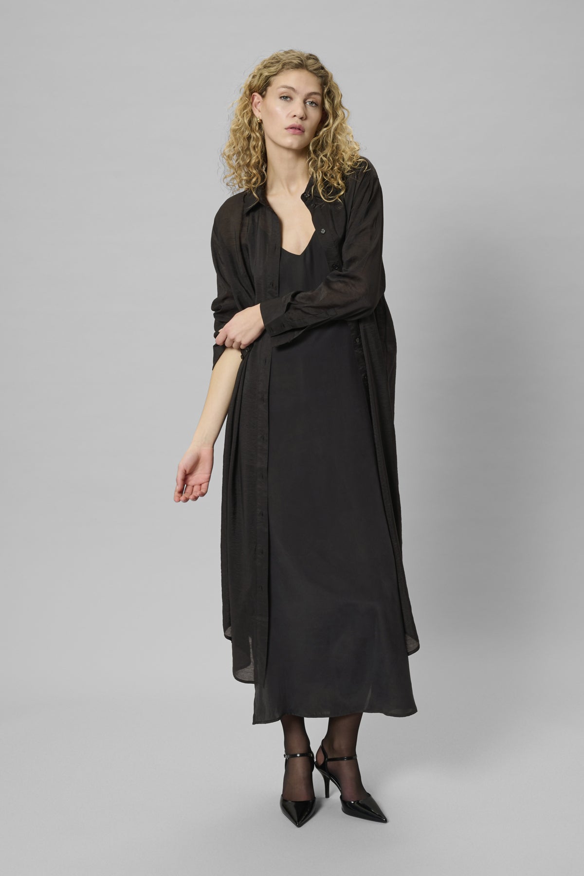 MWLilo Long Shirt Black - 100031 - 10705386