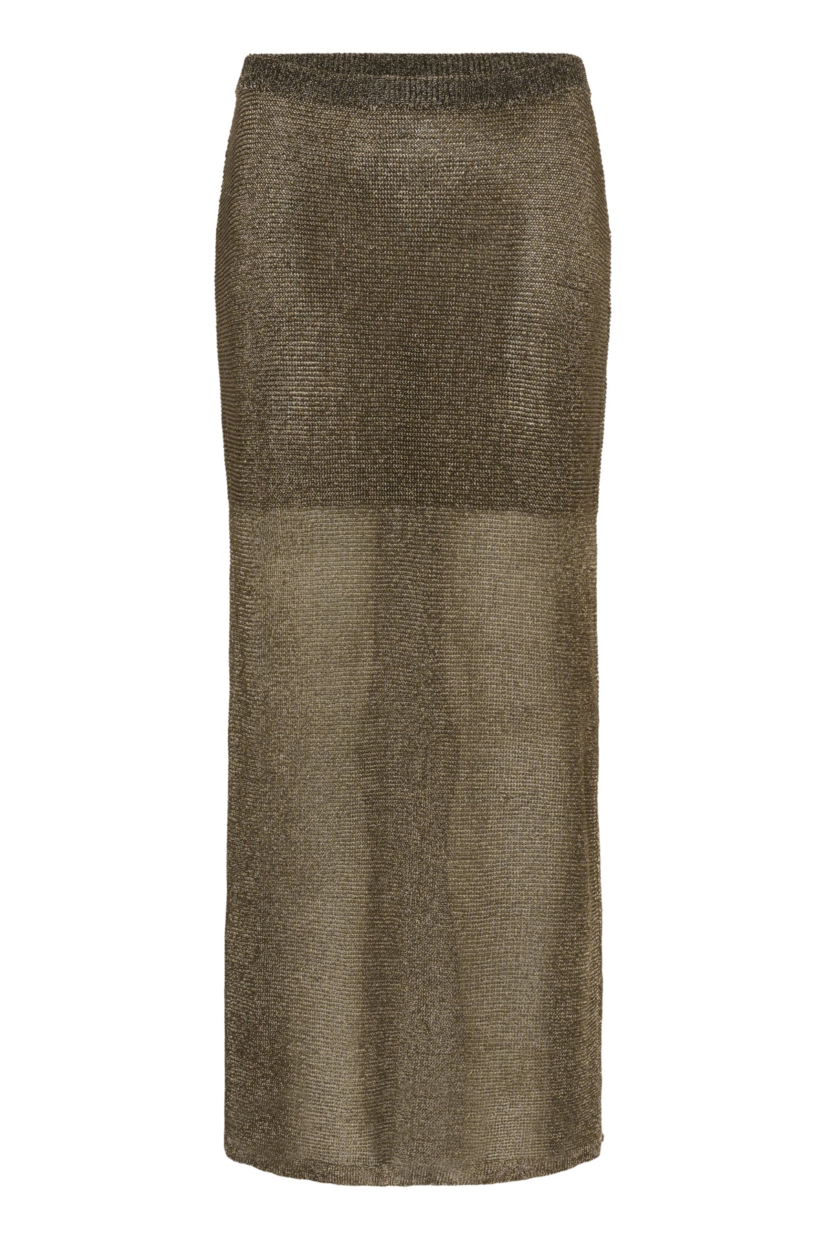 MWOlly Knit Skirt Black Amber Metallic - 108902 - 10705388