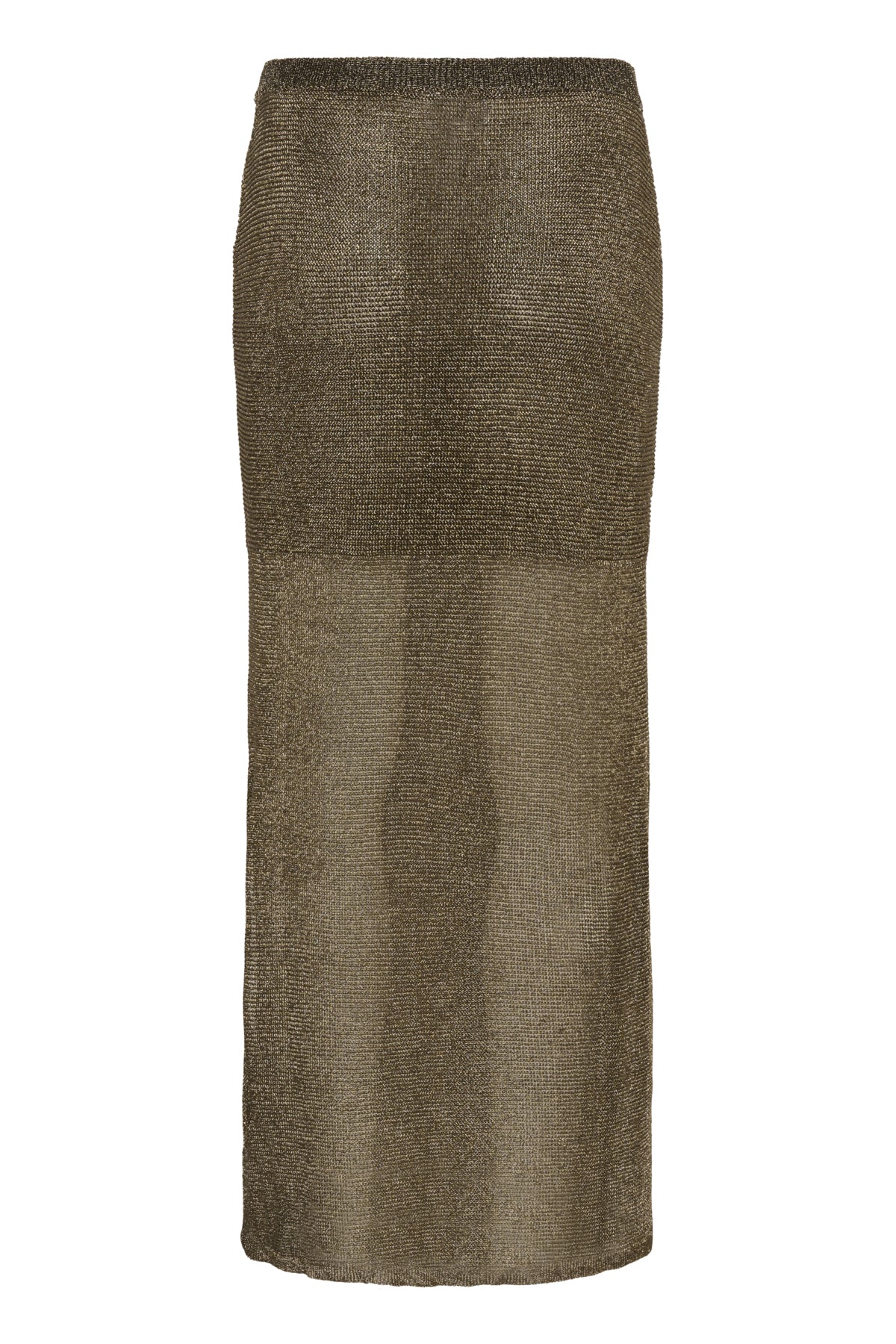 MWOlly Knit Skirt Black Amber Metallic - 108902 - 10705388