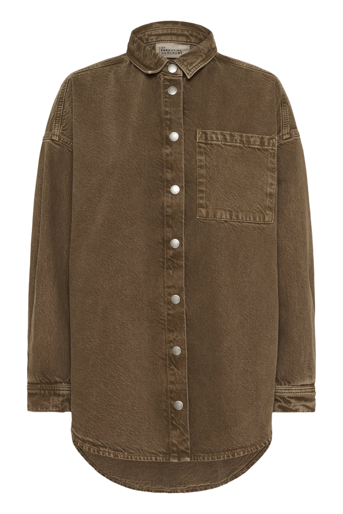 MWMalo 175 Skjorta Tobacco Brown Washed - 10705393