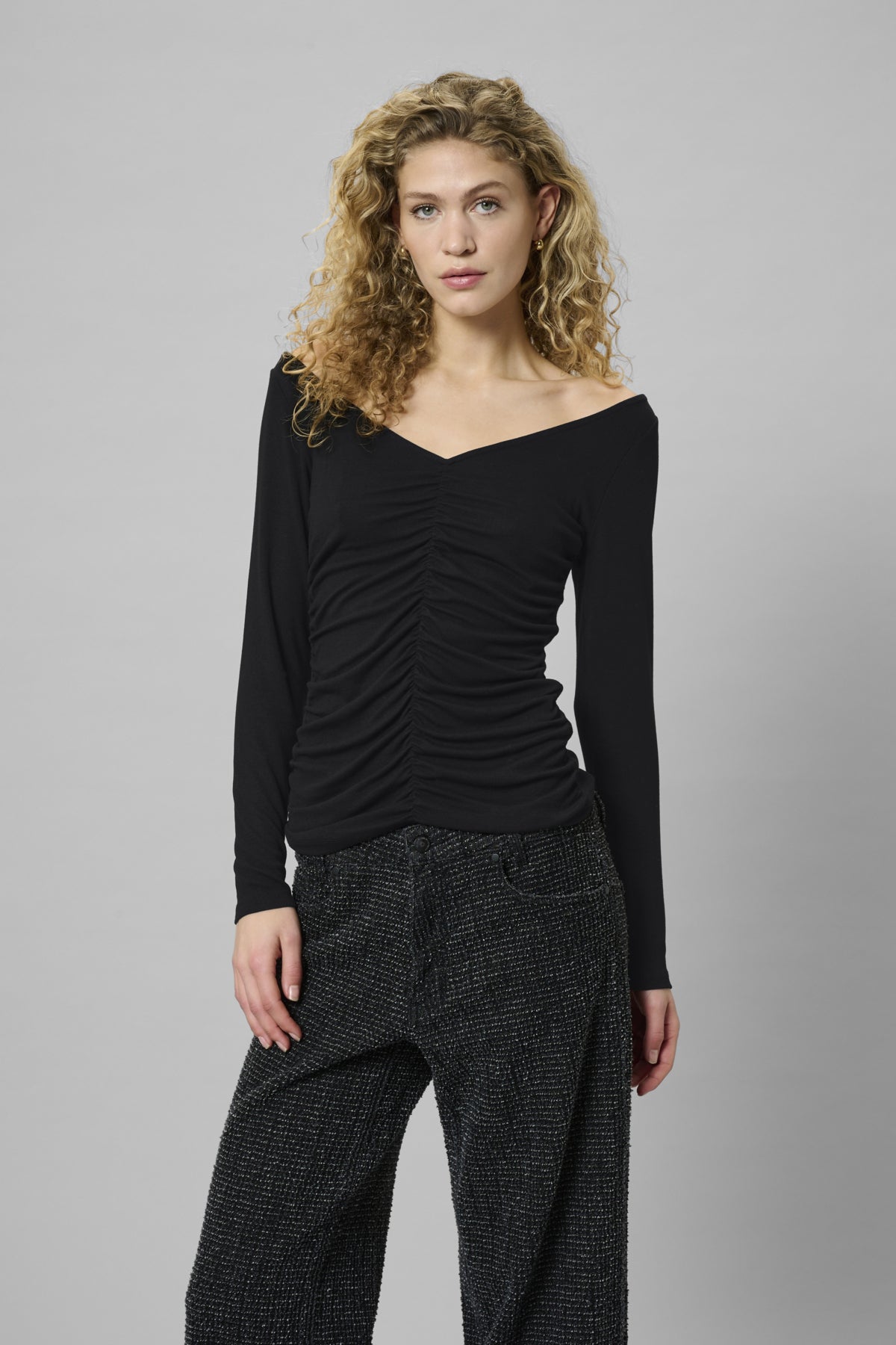 MWGiggo Blus Svart - 100031 - 10705396
