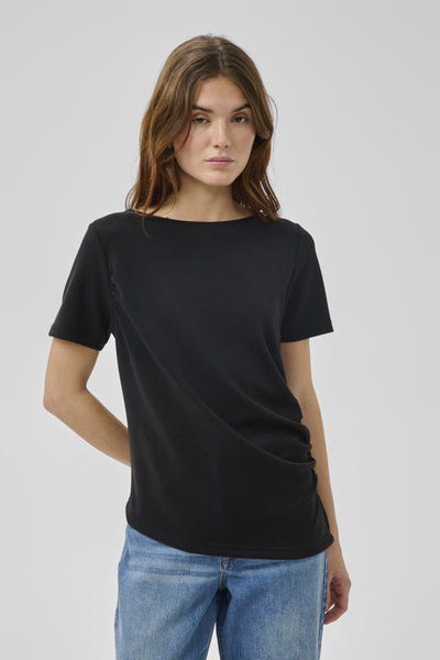 MWHelle Asymmetric Tee Black - 100031 - 10705405 Thumbnail