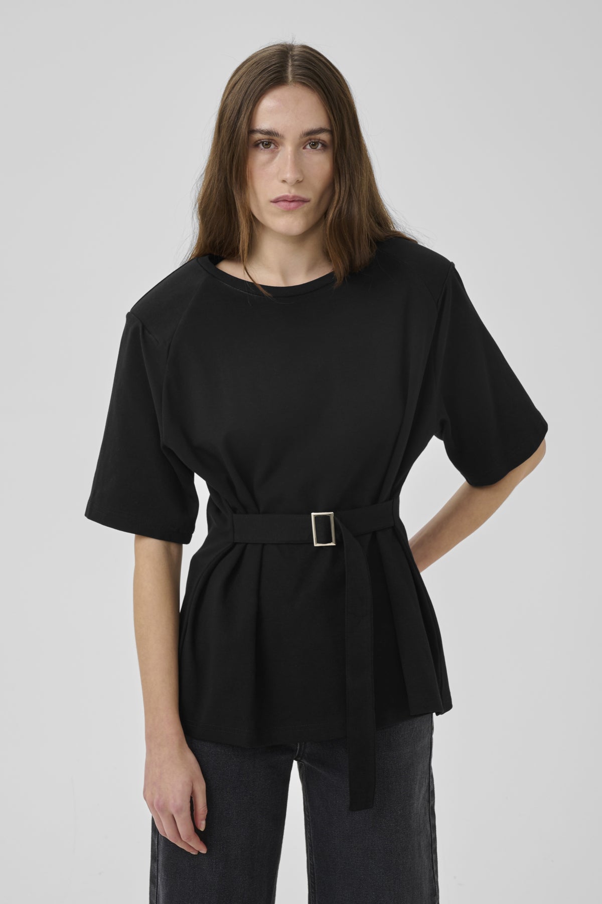 MWApir Belt Tee Black - 100031 - 10705415