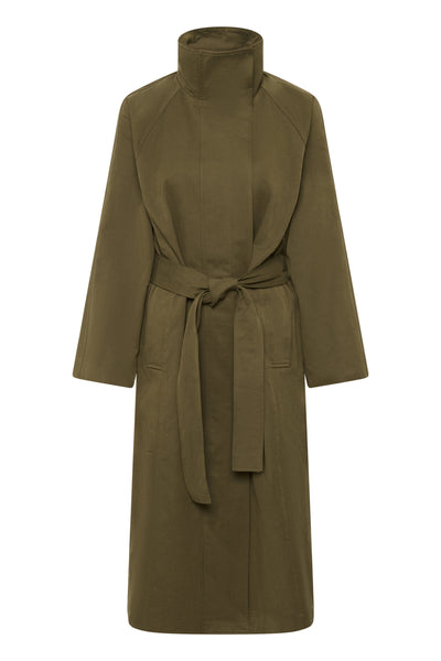 MWLyon lång trenchcoat Capers - 180820 - 10705417 Thumbnail