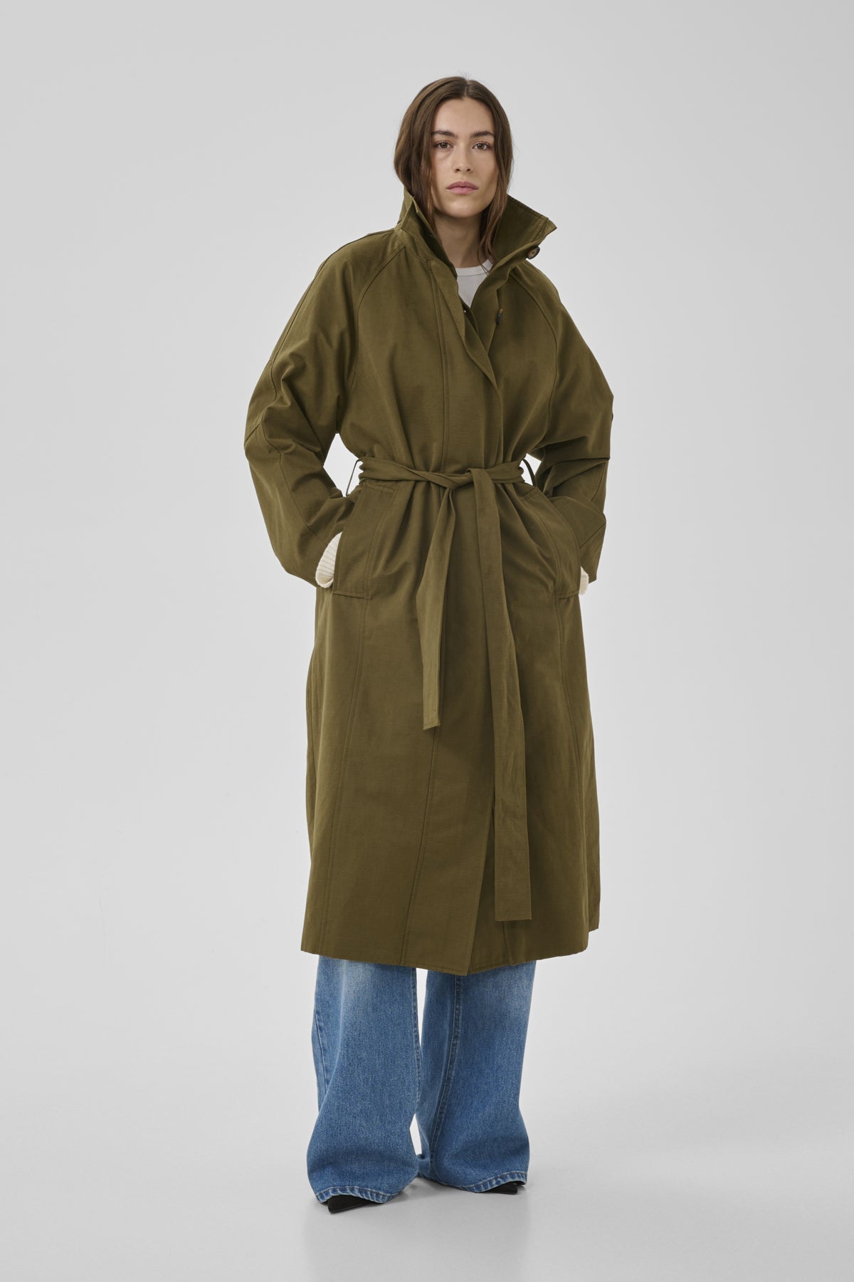 MWLyon lång trenchcoat Capers - 180820 - 10705417