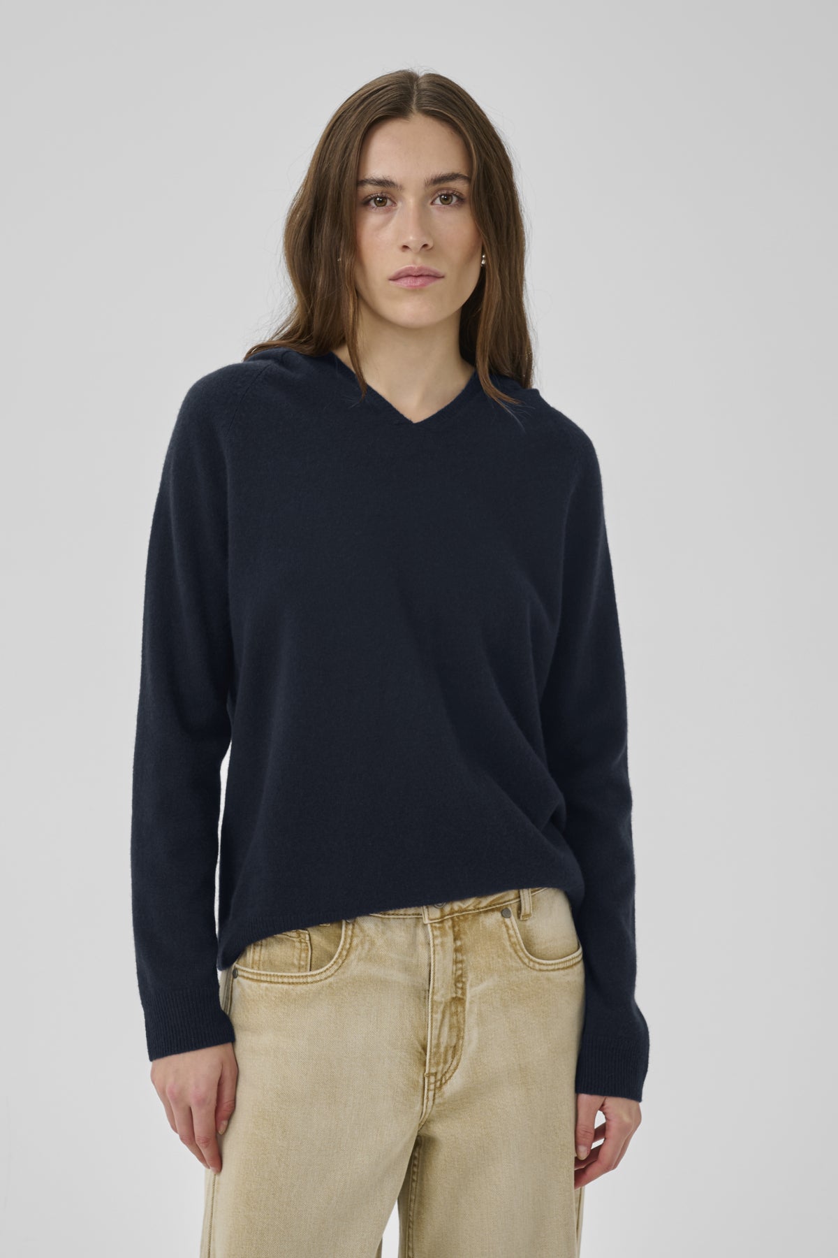 MWJola Hoodie Pullover Mörk Safirblå - 103565 - 10705420