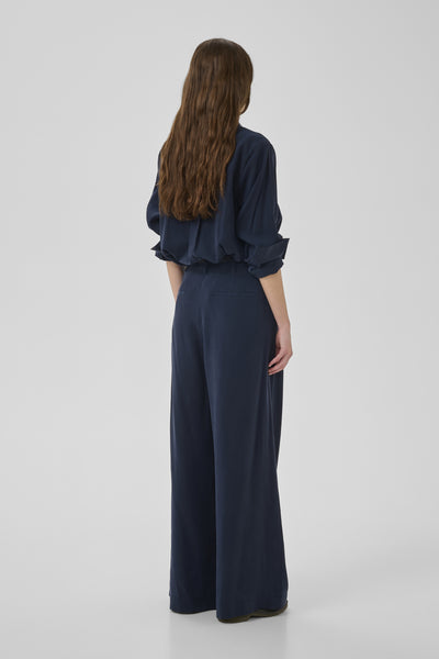 MWMindy High Wide pant Dark Sapphire Blue - 103565 - 10705433 Thumbnail