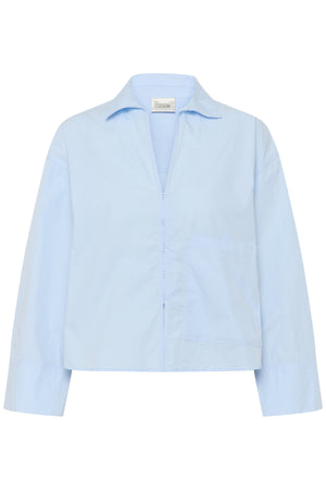 MWSunna Boxy Short Shirt Cashmere Blue - 144115 - 10705436