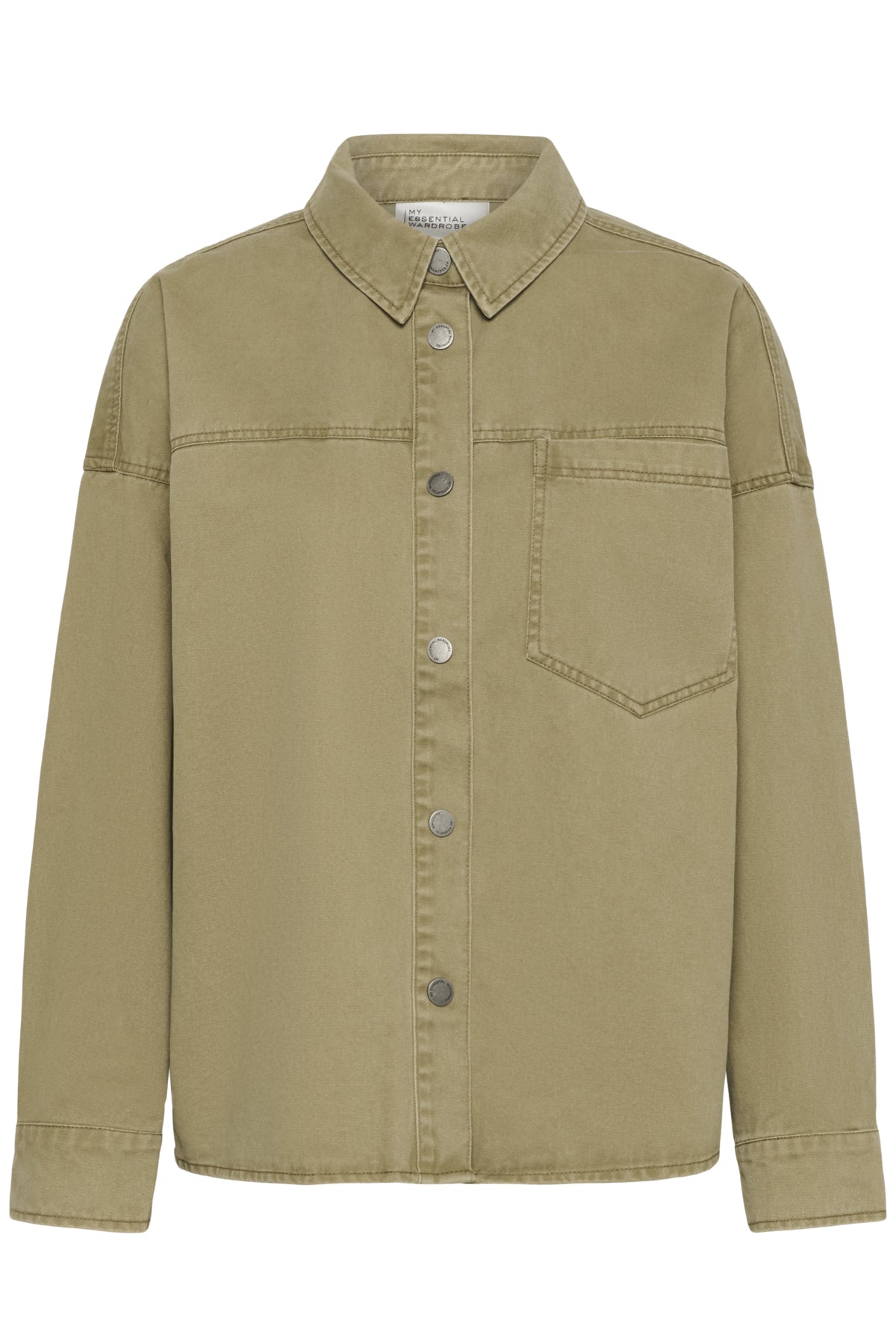 MWLisva 179 Shirt Light Capers Washed - 109138 - 10705438