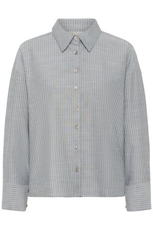 MWLennie Boxy Skjorta Cashmere Blue - 144115 - 10705447
