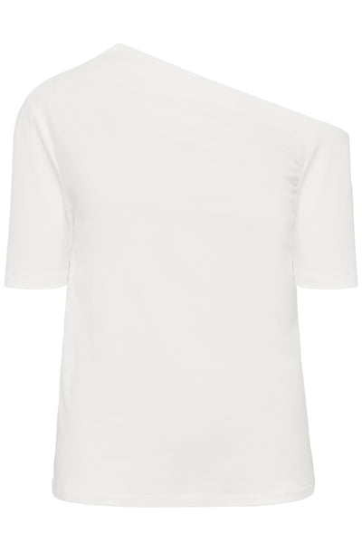 MWNupti Off Shoulder Tee Snow White - 110602 - 10705450 Thumbnail