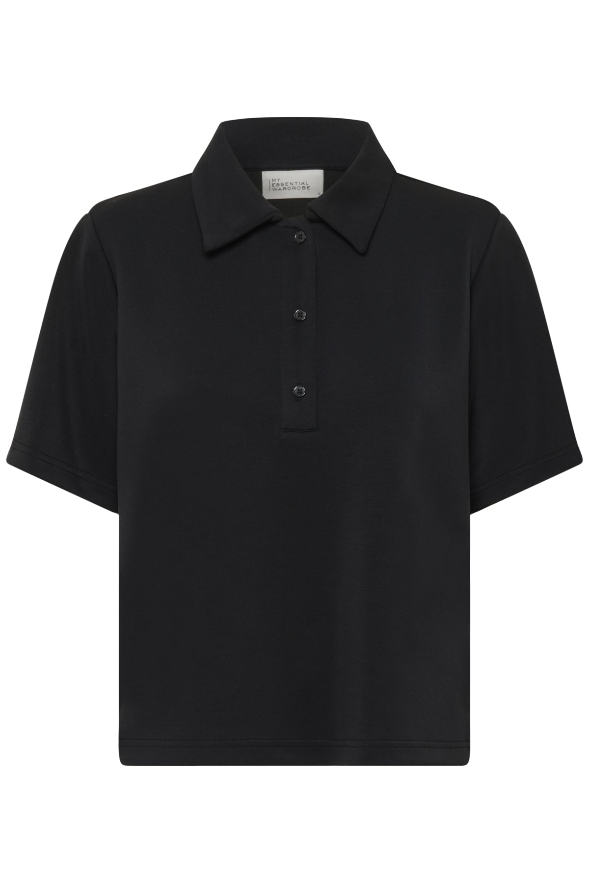 MWHelle Polo Tee Svart - 100031 - 10705472
