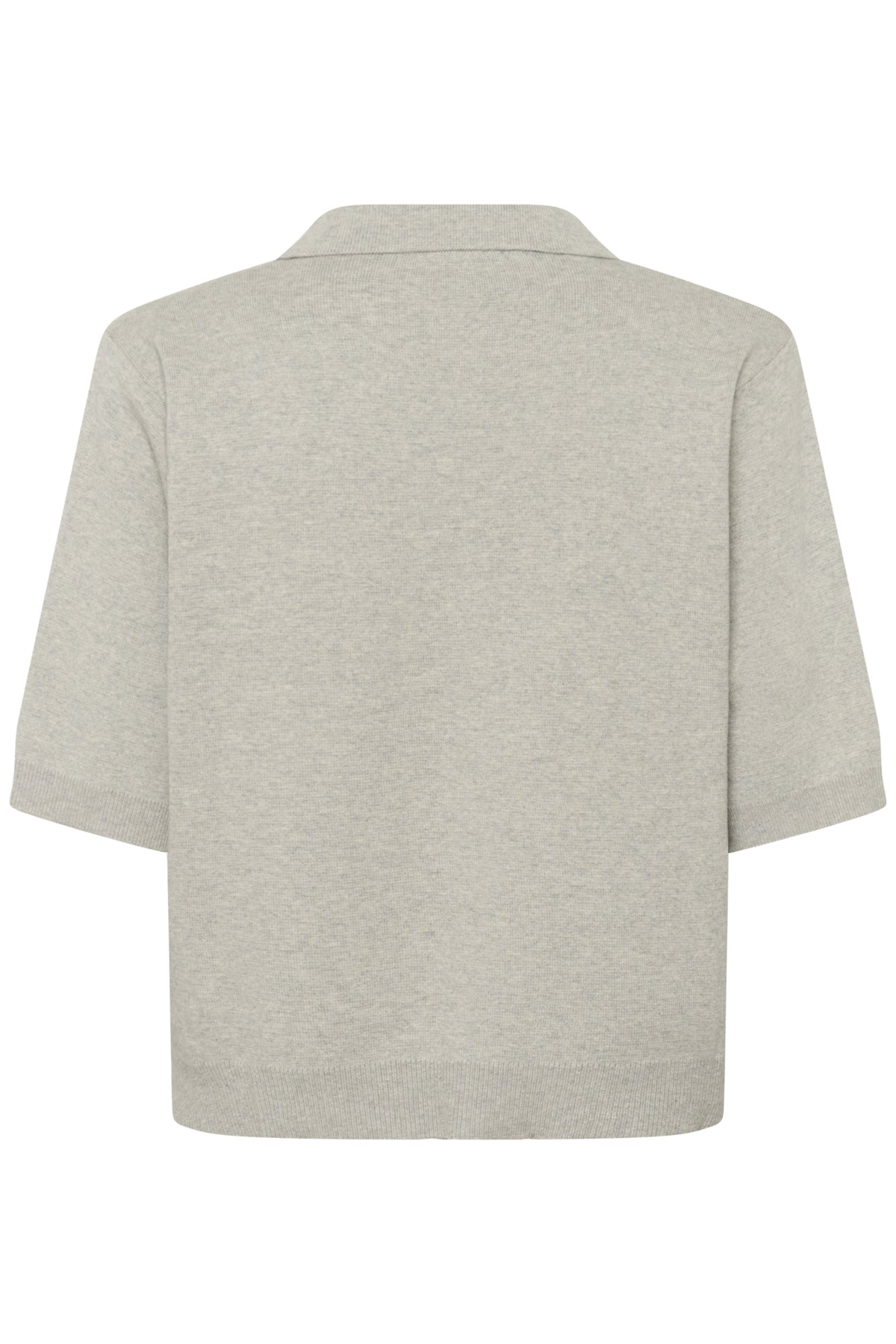 MWStino Stickad kofta Medium Grey Melange - 109308 - 10705473