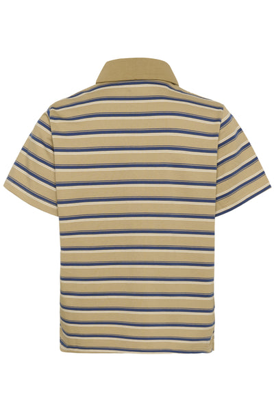 MWAsla Polo Tee Light Capers Randig - 109233 - 10705474 Thumbnail