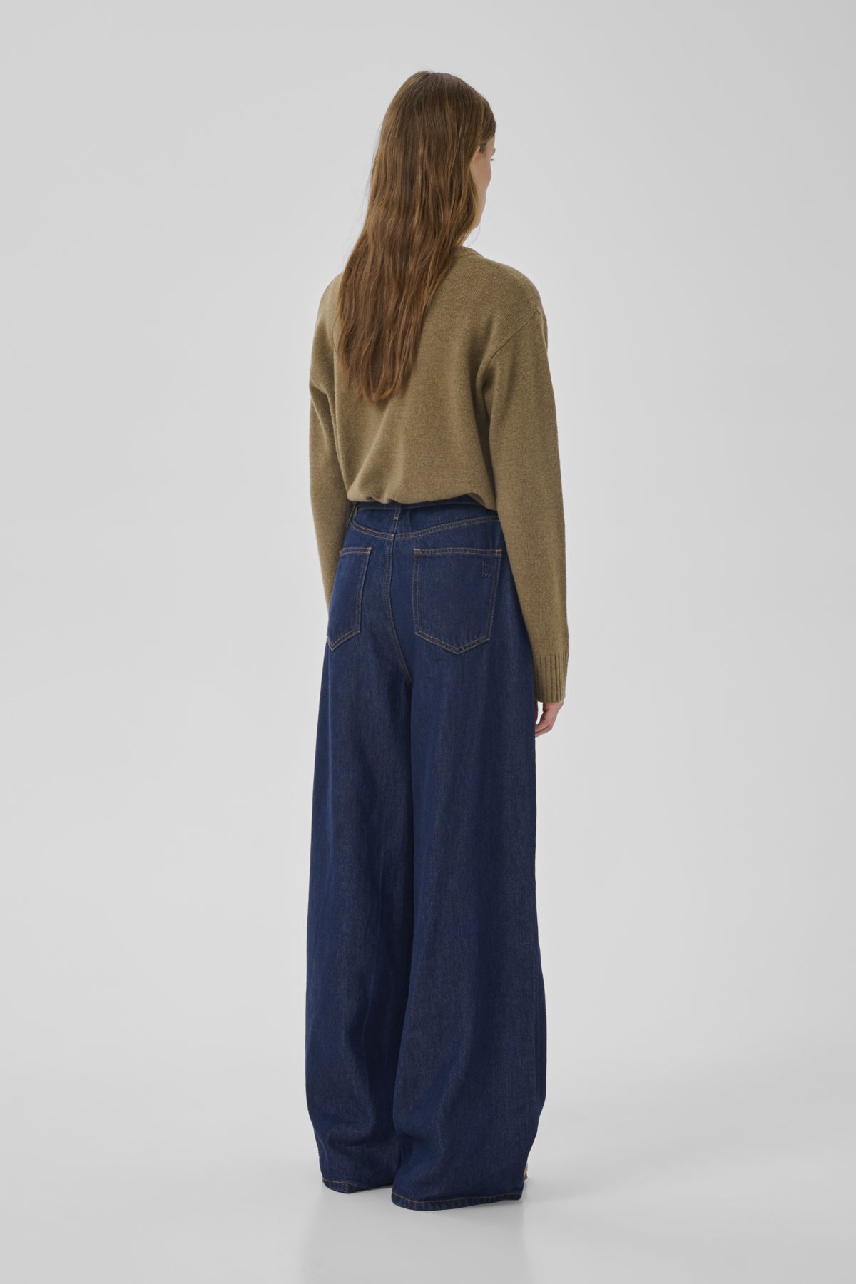 Jeans Wide MWTasma 181 Dark Blue Un-Wash - 100067 - 10705476