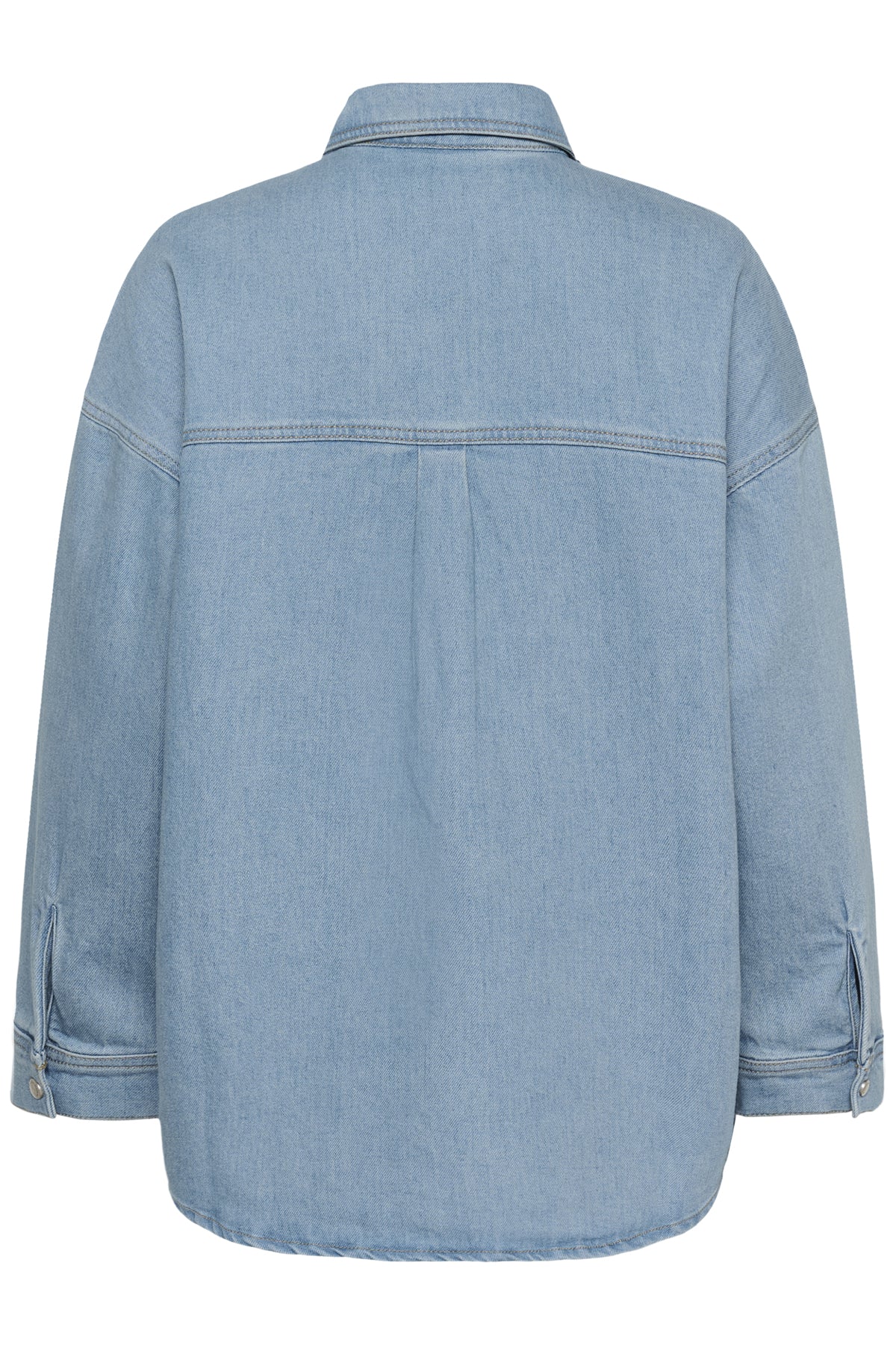 MWMazie 139 Boxy Mix Shirt Light Blue/ Blue Wash - 100051 - 10705482