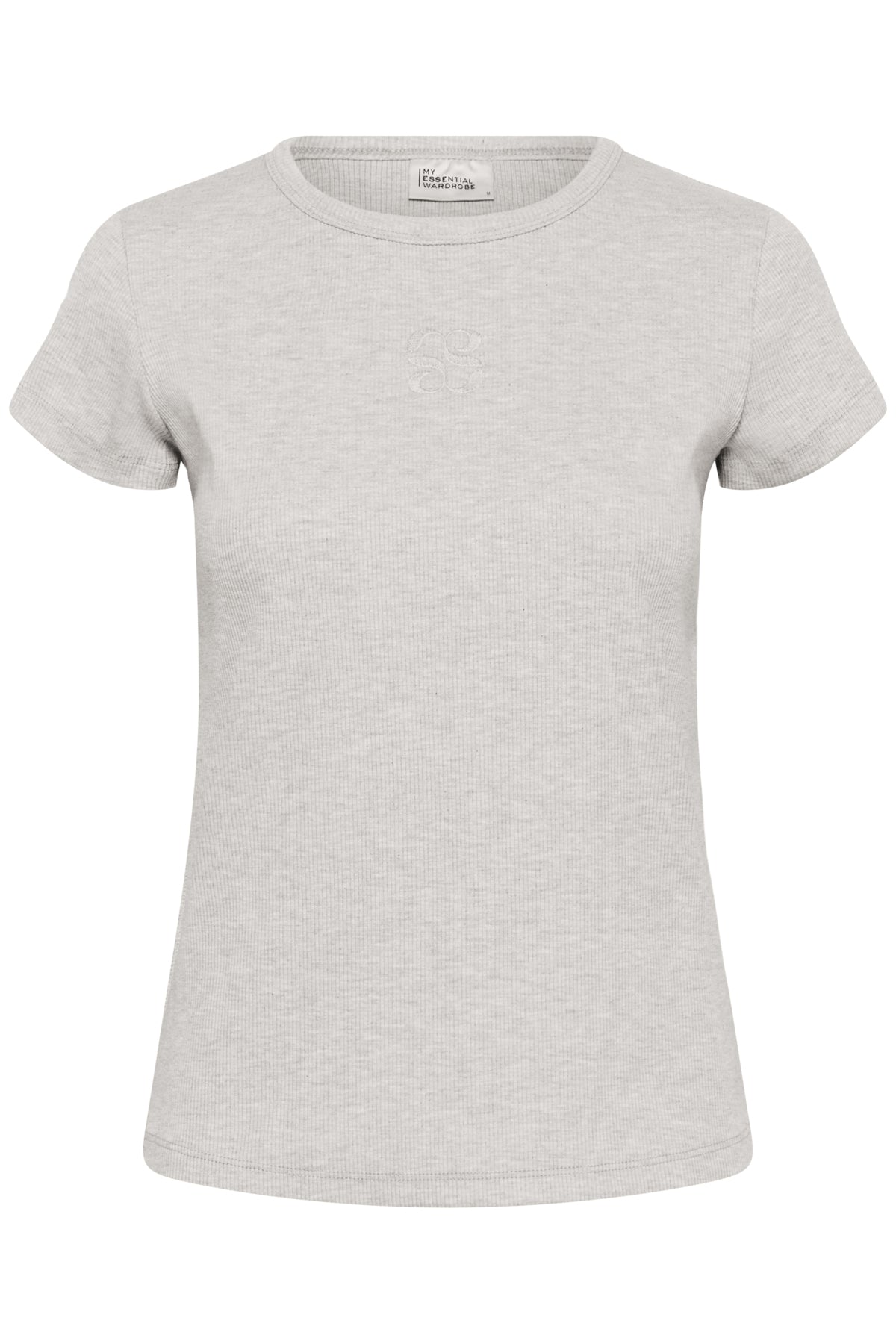 MWMandy T-shirt Ljusgråmelerad - 100378 - 10705496