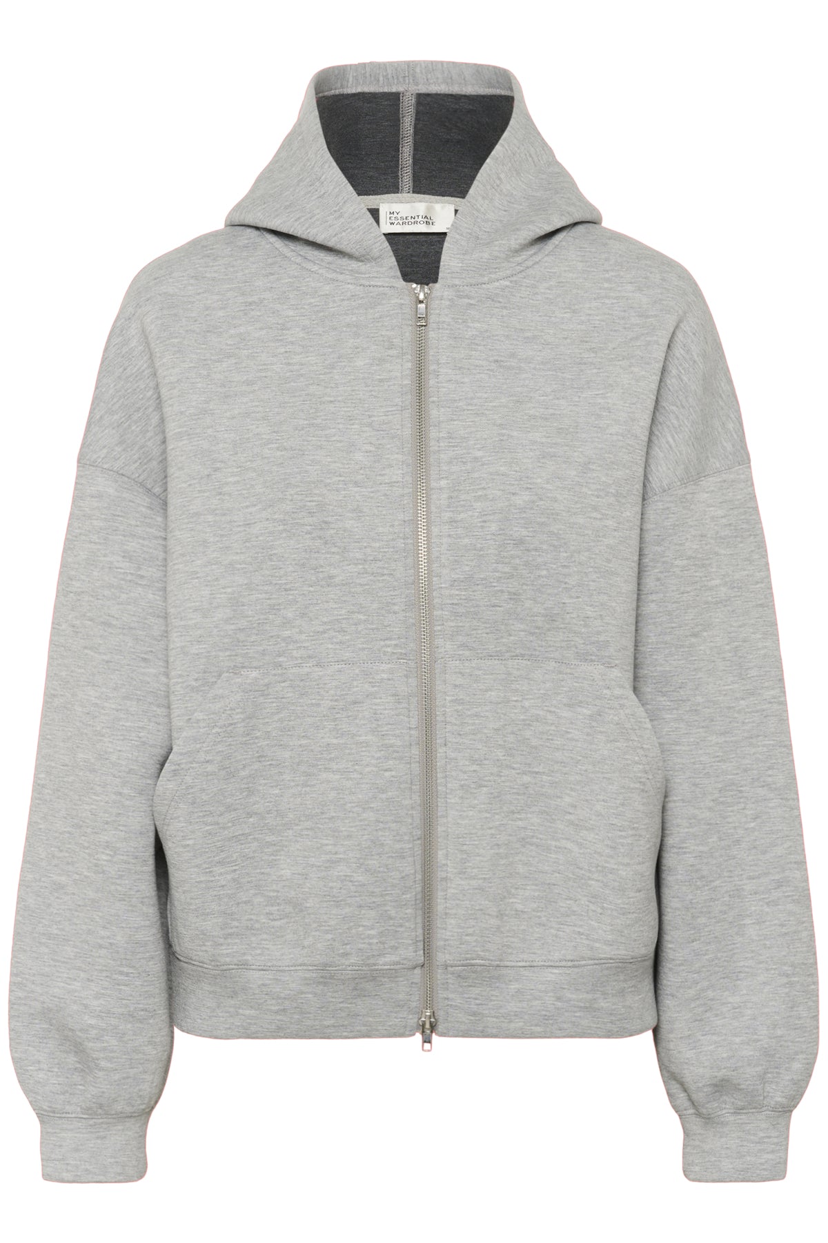 MWAsine Hoodie Ljusgråmelerad - 100378 - 10705509