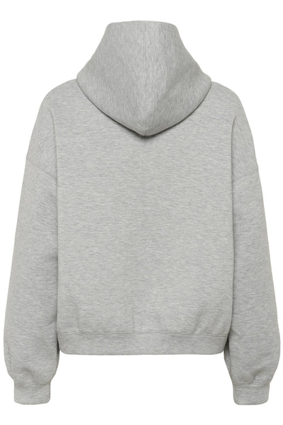 MWAsine Hoodie Ljusgråmelerad - 100378 - 10705509 Thumbnail