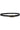 20 THE SIMPLE LEATHER BELT Black W. Antique Brass Buckle - 10705535