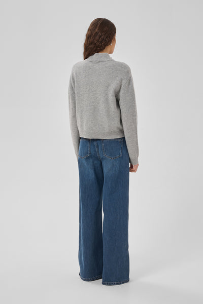 Jeans Wide MWNida 139 Dark Blue Retro Wash - 100062 - 10705634 Thumbnail