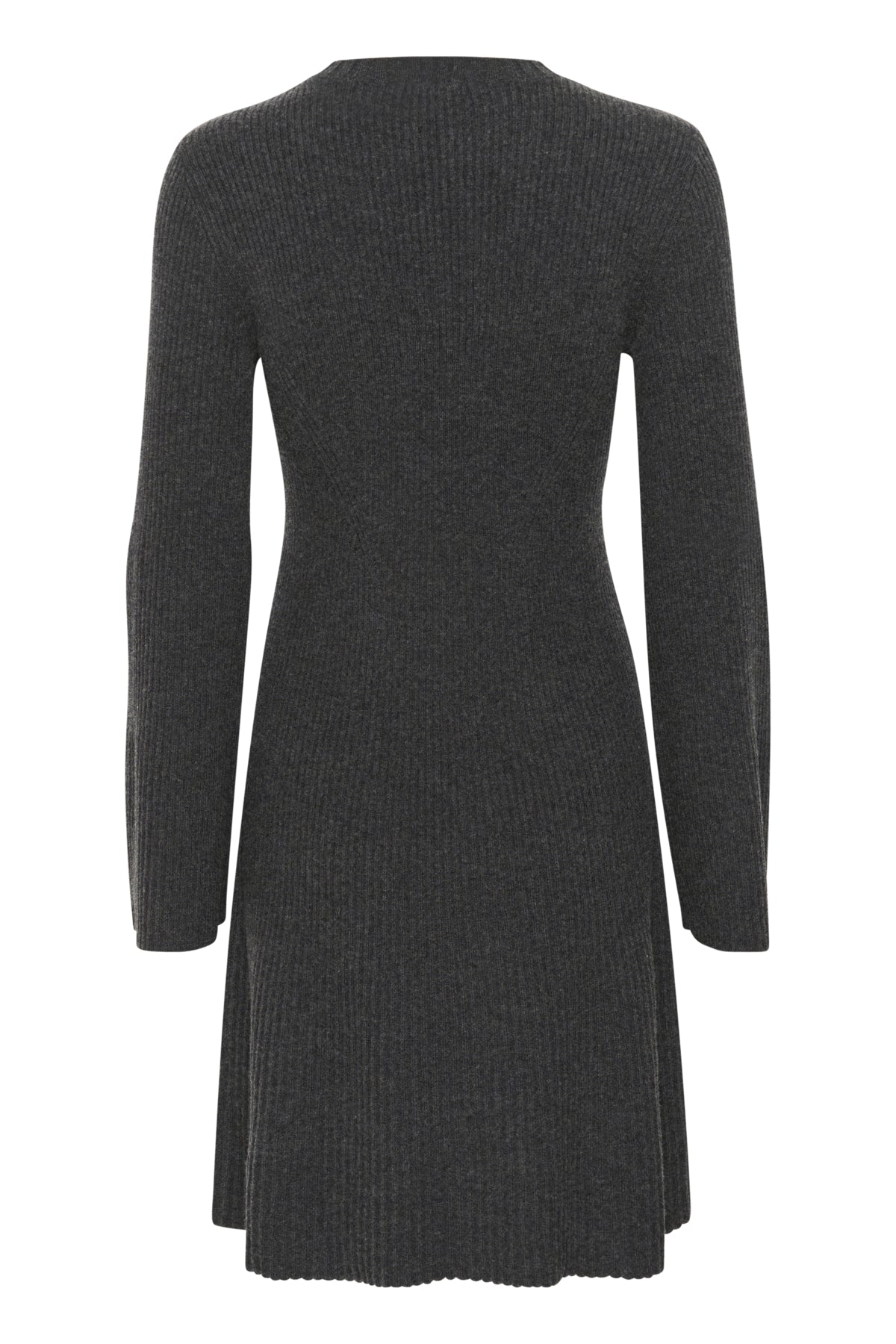 AntaliGZ wool short dress NOOS Charcoal Melange - 10909319