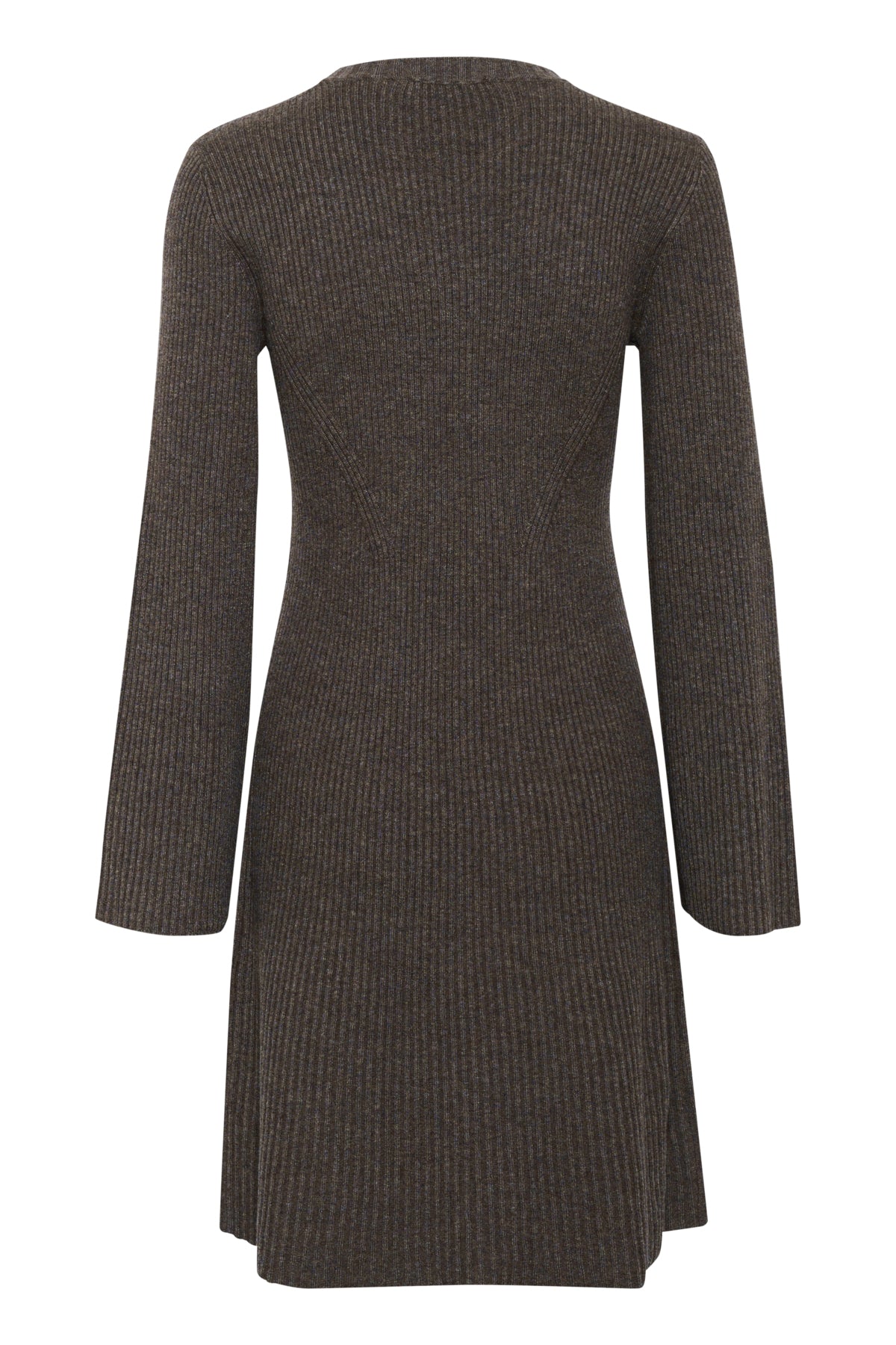 AntaliGZ wool short dress NOOS Chestnut Melange - 10909319
