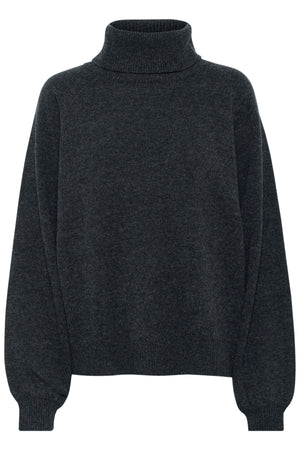 ManziGZ ullpolotröja NOOS Deep Graphite Melange - 10909328