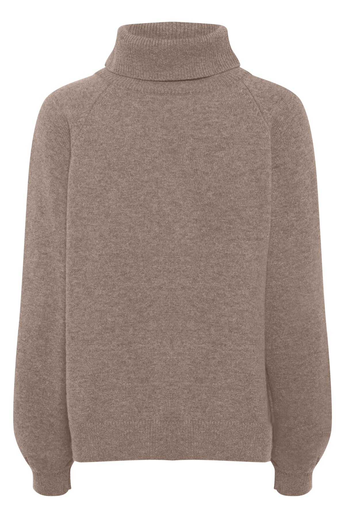 ManziGZ ullpolotröja NOOS Chestnut Melange - 10909328