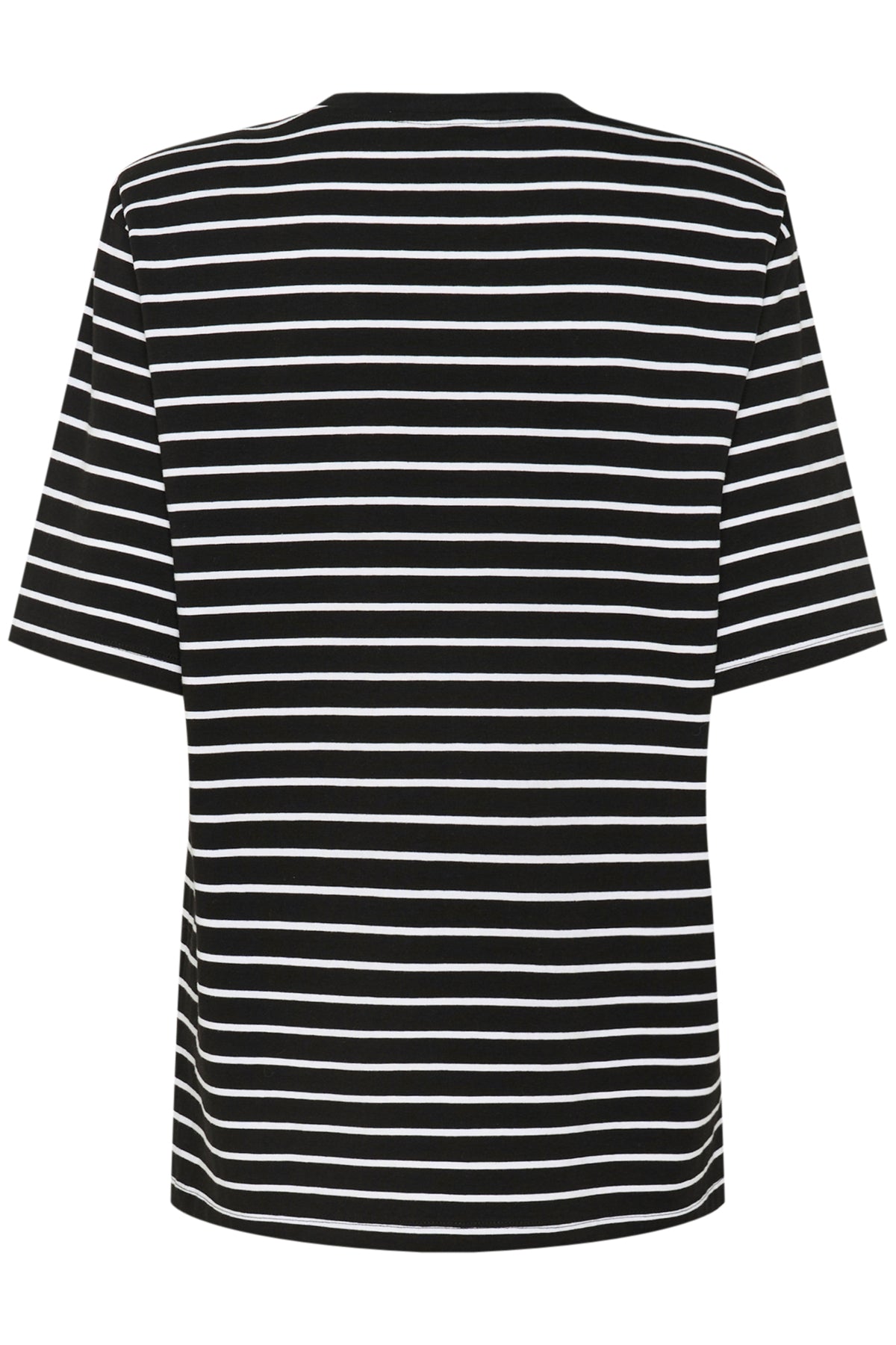 SamurillyGZ randig t-shirt Svart vit rand - 10909343