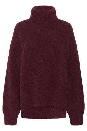 AlphaGZ polotröja Blood Red mélange - 10909446