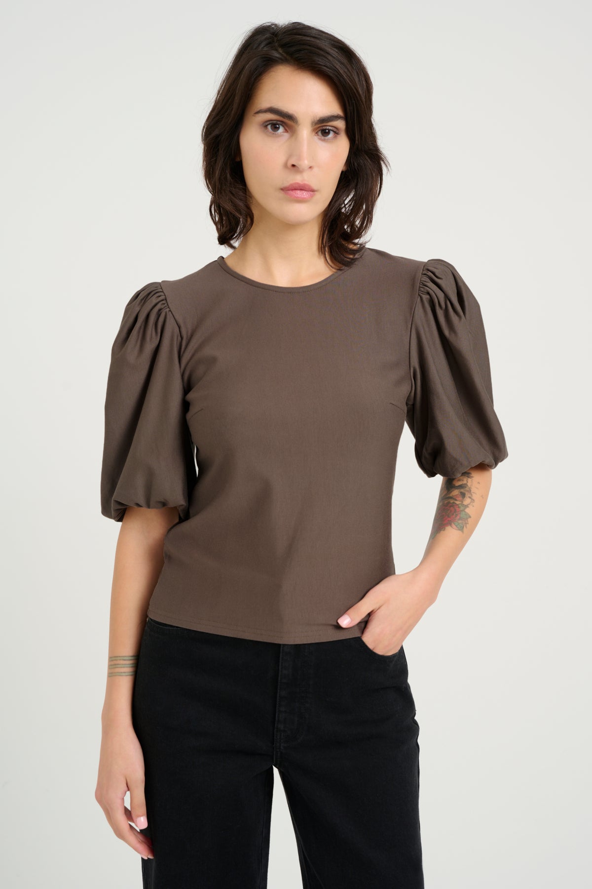 RifaGZ balloon blouse NOOS EARTH - 10909839