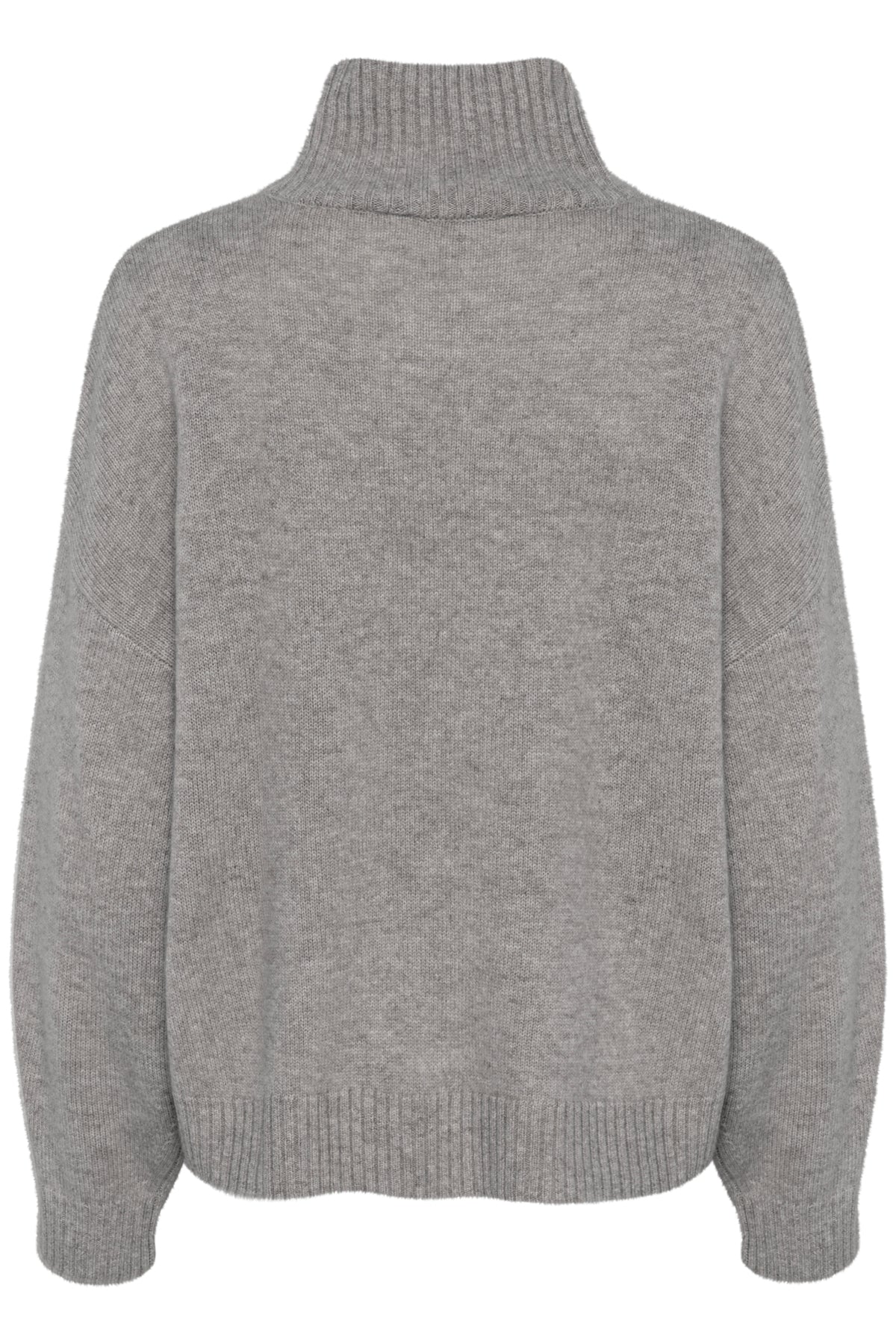 CasiaGZ high neck pullover NOO River Stone Melange - 10909851