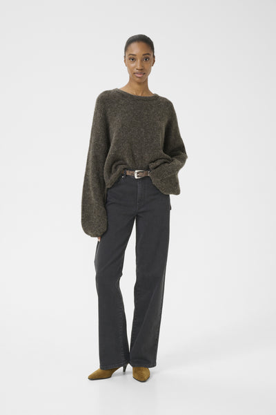 ZolinaGZ HW wide jeans NOOS Charcoal grey - 10909859 Thumbnail