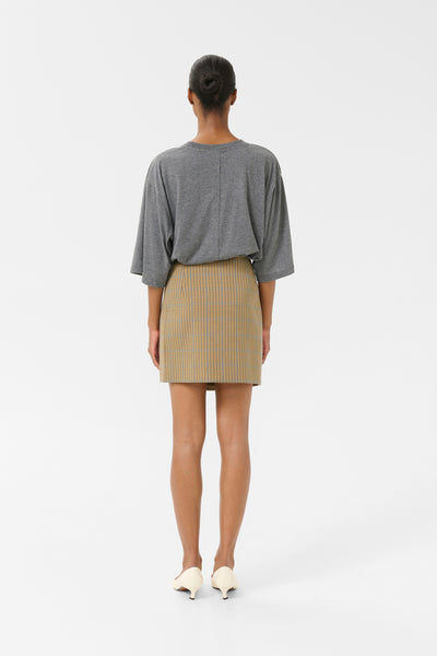 GZcorina MW skirt Flerfärgad rutig - 10909907 Thumbnail