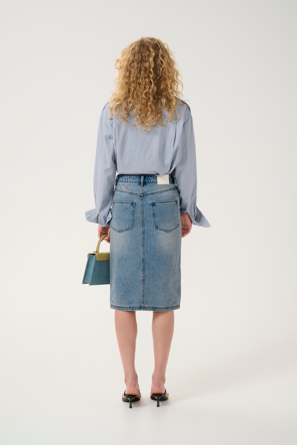 GZlayza pennkjol Mid blue vintage wash - 10909944