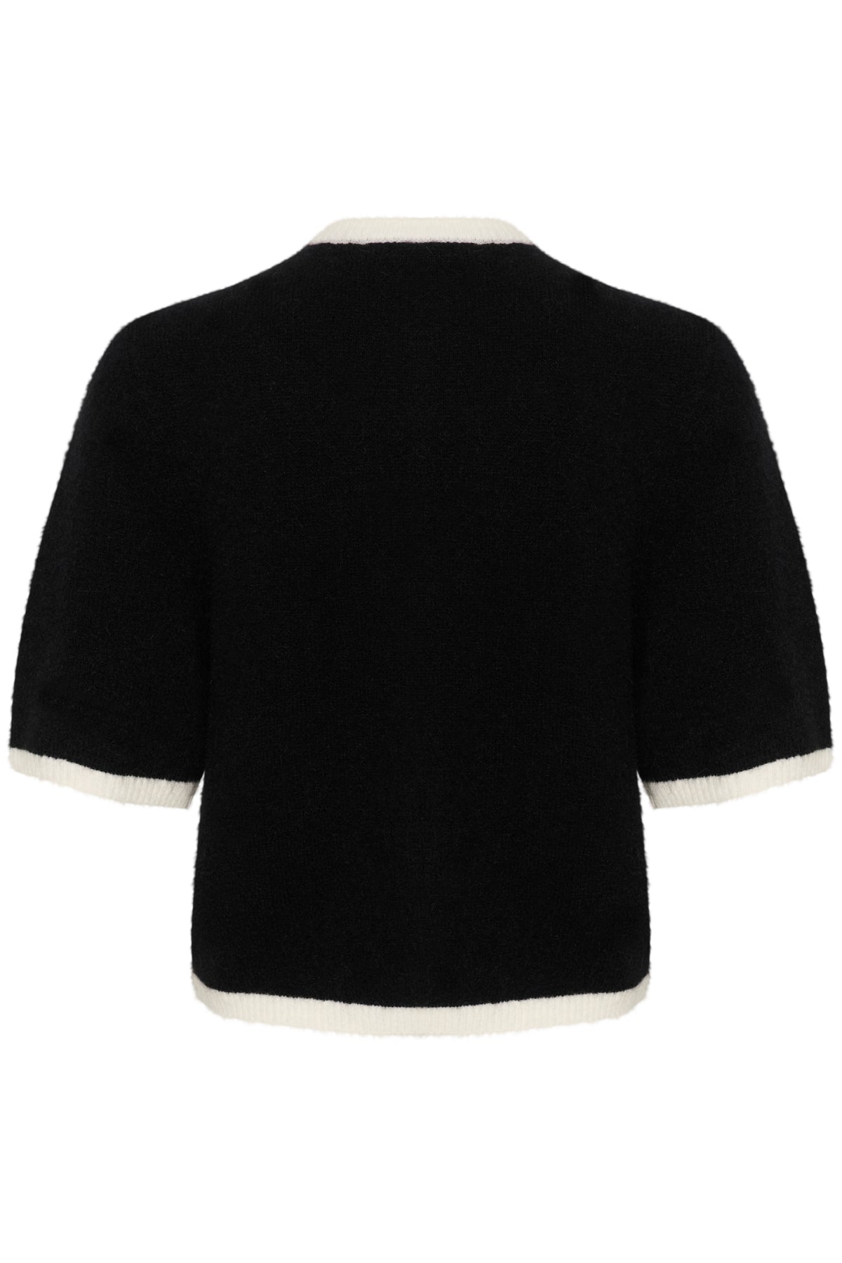 GZalpha kontrastkofta Black/Ivory comb - 10909994
