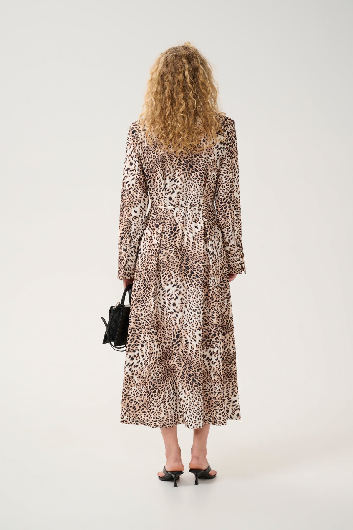 GZmareen P LS dress light leopard - 10910036