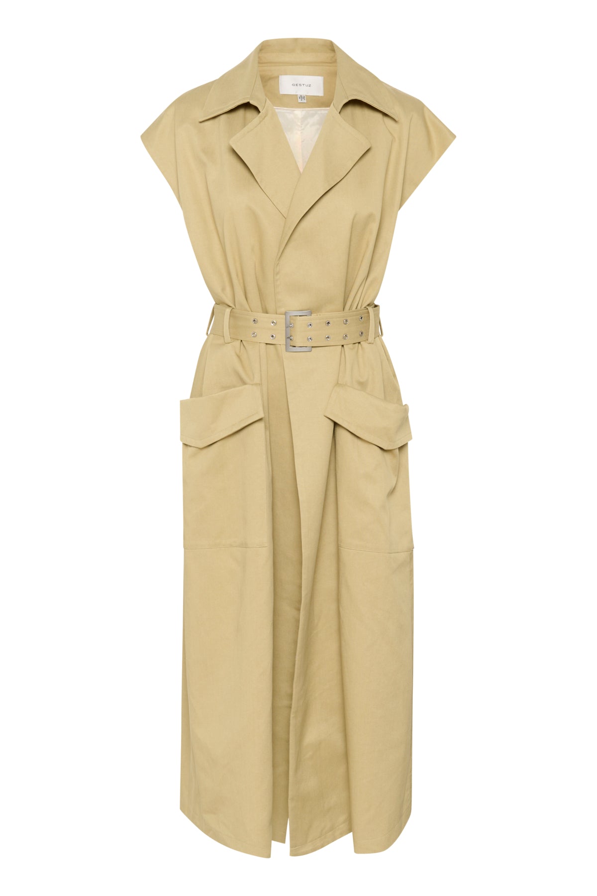 GZsouri trenchcoat Mörkgul/beige - 10910076