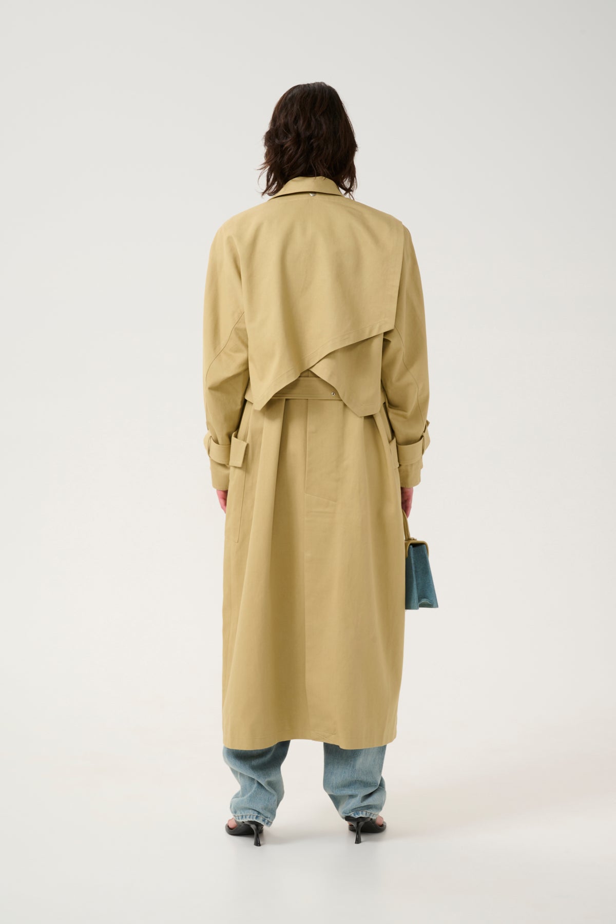 GZsouri trenchcoat Mörkgul/beige - 10910076