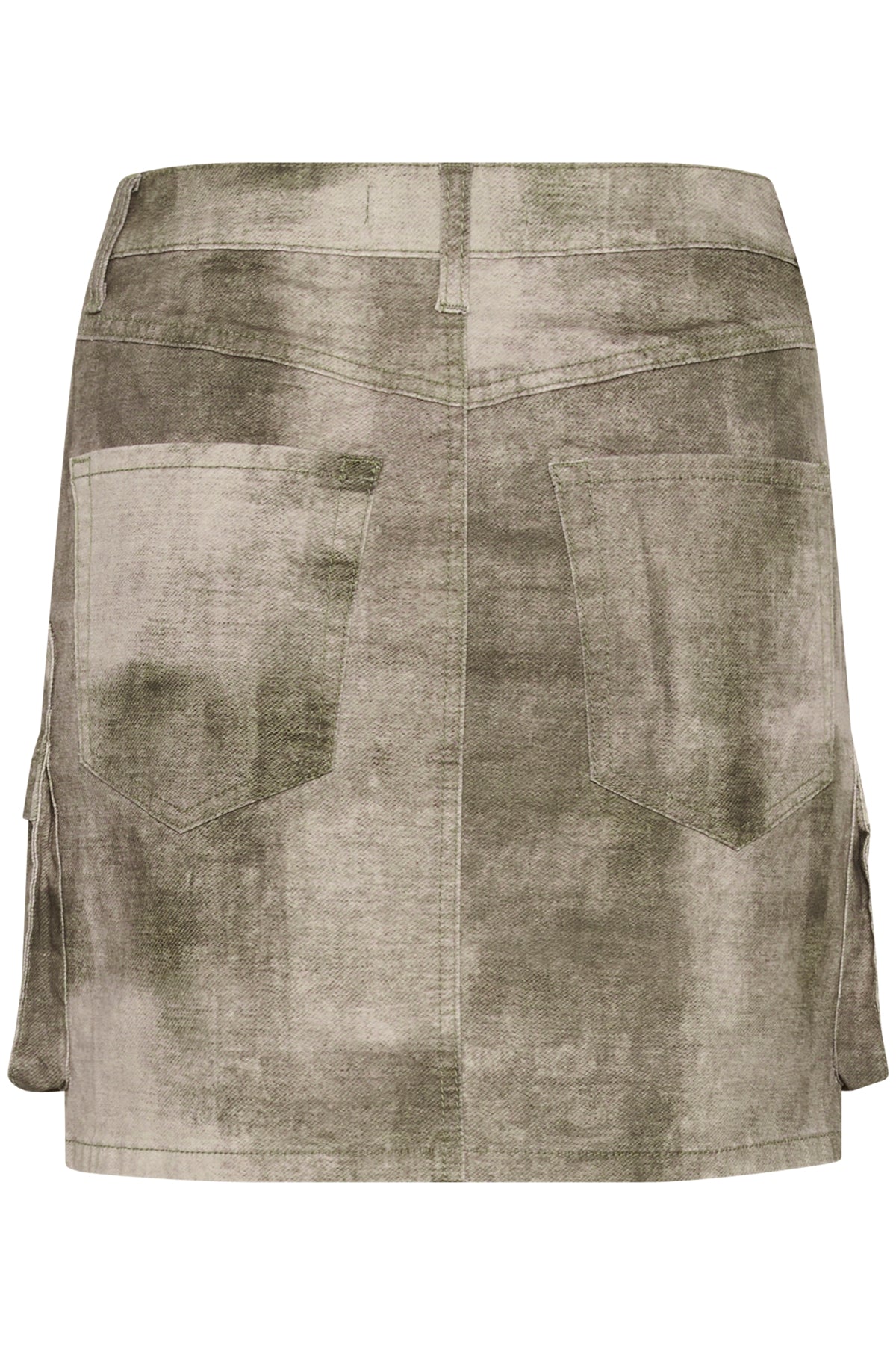 GZemelen HW mini skirt Silver sage denim - 10910155