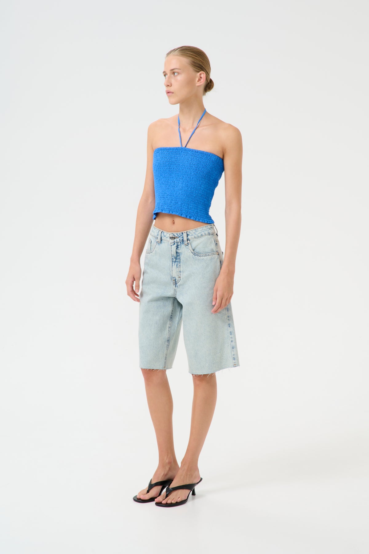 GZasher HW långa shorts MID ACID WASH - 10910165