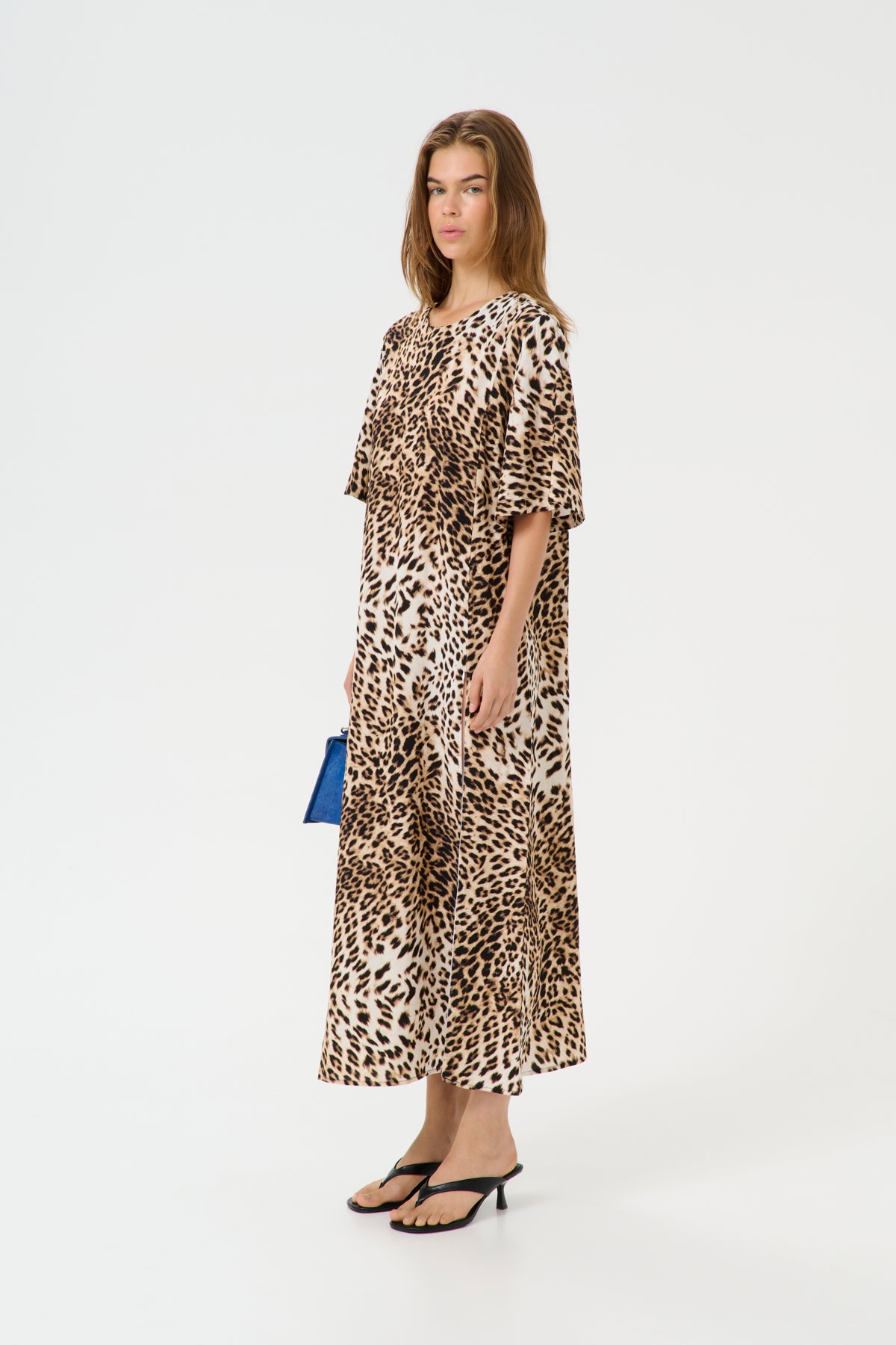 GZgeopa P klänning Leopard smörgul - 10910177